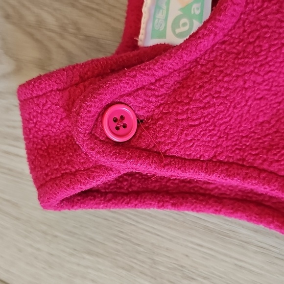 Vintage Sears Baby Fleece Overalls, 18 Months - Picture 7 of 9